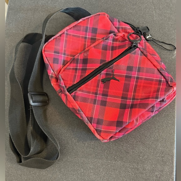 Puma Handbags - Puma Red and Black Crossbody Bag